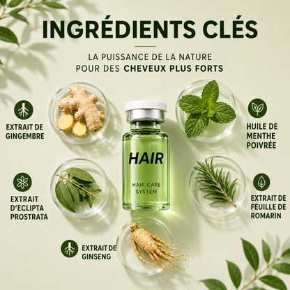 Cheveux plus denses en 4 semaines